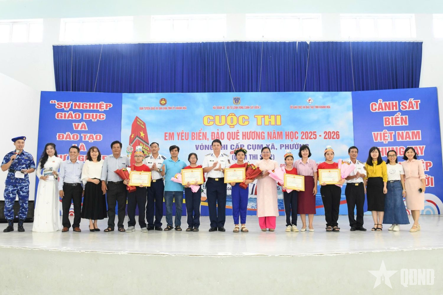 20 cá nhân đoạt giải tại cuộc thi “Em yêu biển, đảo quê hương”